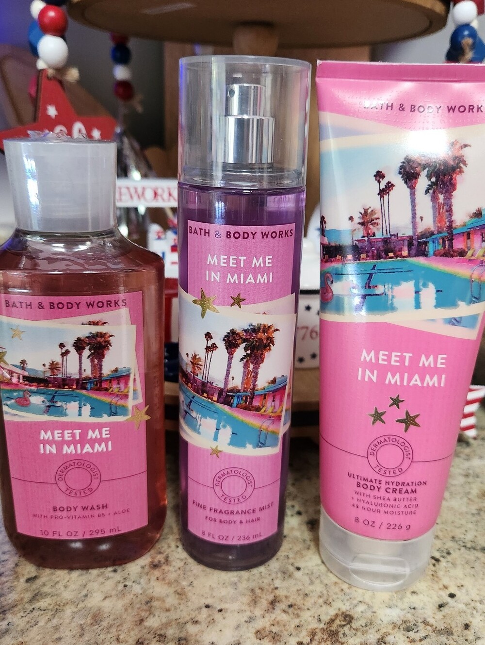 Bath and Body Works "Meet Me In Miami" Body Bundle